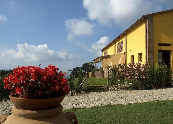 La Burraia Vicino A San Gimignano-air Conditioning-ev Wallbox Фермерский дом *