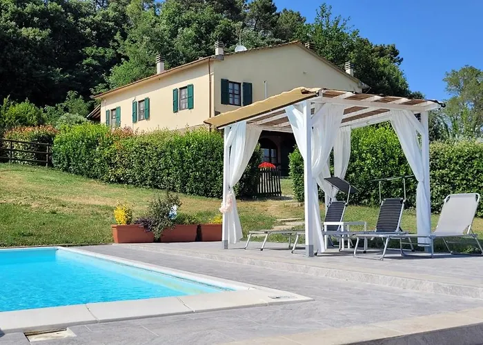 La Burraia Vicino A San Gimignano-air Conditioning-ev Wallbox Фермерский дом *